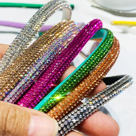 Bandes de strass en cristal, nouveau Design, corde pour sandales, accessoires de chaussures, bricolage